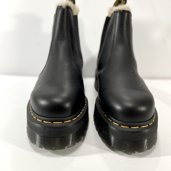 NEW DR MARTENS 2976 QUAD PLATFORM CHELSEA BOOTS - Picture 4 of 10